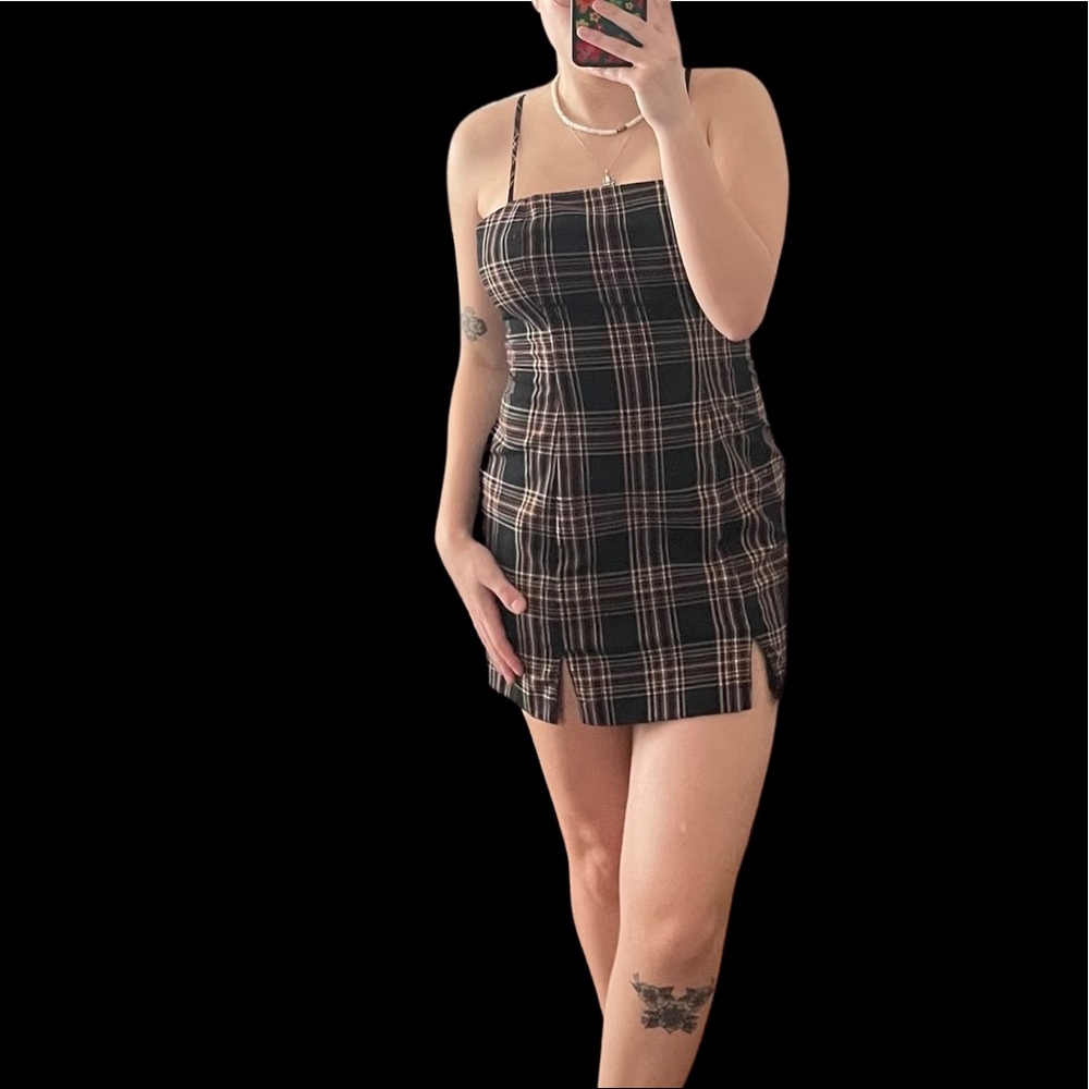 Plaid Dress